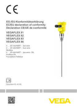 EG-/EU-Konformit&auml;tserkl&auml;rung EC/EU declaration of