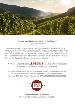 Leckeres gibt es hier