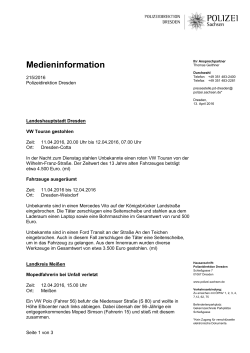 Medieninformation [Download *, 41.68 KB]