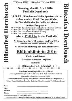 Einladung - SV Dornbusch
