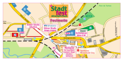 Plan der Festmeile - Stadtfest in Altenkirchen