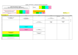 Stundenplan 2. Semester - Uni