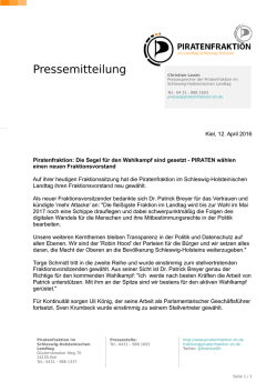 Pressemitteilung