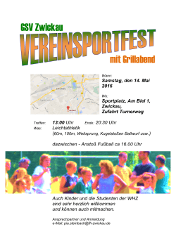 Sportfest16 - GSV Zwickau eV