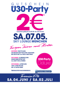 Gutschein - Events United