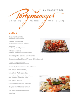 Kaltes - Bannewitzer Partymanager