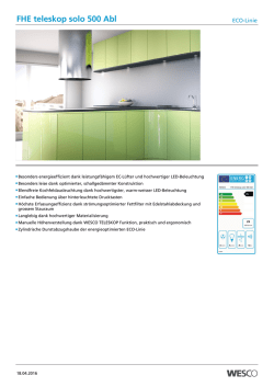 FHE teleskop solo 500 Abl - Produkte