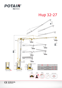 Hup 32-27 - Manitowoc Cranes