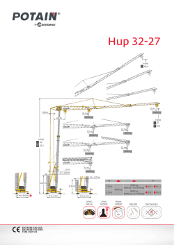 Hup 32-27 - Manitowoc Cranes