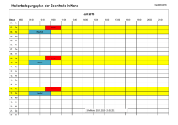 Juli 16 - Hallenplan