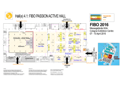 FIBO 2016 - Halle 4.1