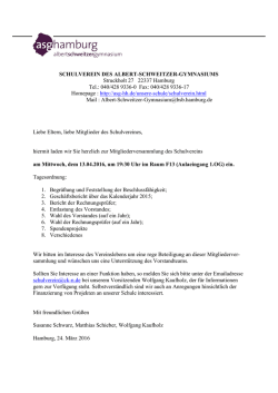2016-04-13 MV Schulverein - Albert-Schweitzer