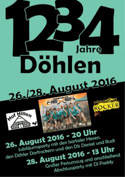 26./28. August 2016