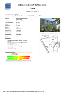 Gebäudewirtschaft Cottbus GmbH