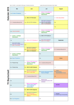 Kalender 2016