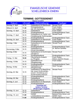 Gottesdiensttermine als PDF