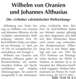 hier - Wilhelm-von-Oranien