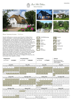 Haus Sommertraum - Nieblum
