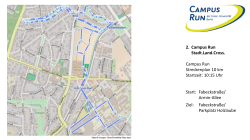 Campus Run_Streckenplan 10 km