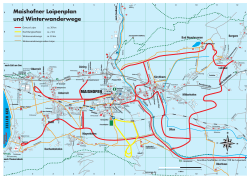 Loipenplan & Winterwanderwege