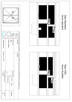 Glas Standard Verre standard Gla s VSG Verre fe