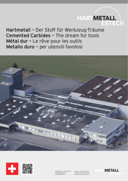 Hartmetall – Der Stoff für Werkzeug
