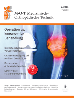 Operation vs. konservative Behandlung