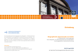 Einladung - Universit&auml;t Innsbruck