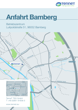 Anfahrt Bamberg