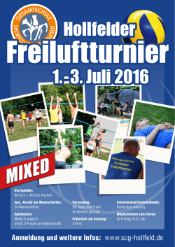 Hollfelder 1.-3. Juli 2016