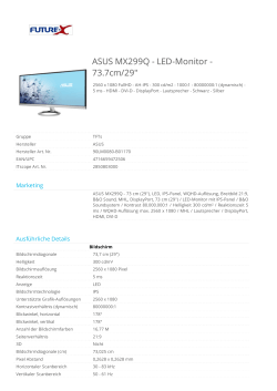 ASUS MX299Q - LED-Monitor