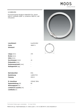Fluoreszenzlampe Ringform 60W/830 FCH