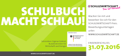 SCHULBUCH MACHT SCHLAU! - SCHULEWIRTSCHAFT Hamburg