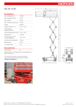 GS 101-12 W