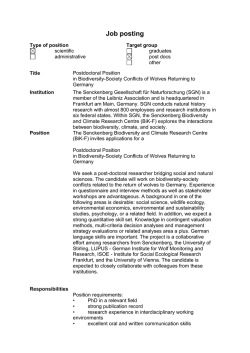 Job posting