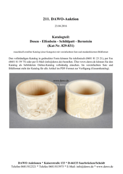 Dosen - Elfenbein - Schildpatt - Bernstein