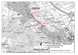 K 1226 Stetten - Plattenhardt Belagserneuerung