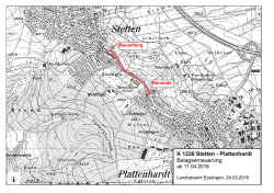 K 1226 Stetten - Plattenhardt Belagserneuerung