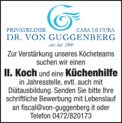 II. Koch und eine K&uuml;chenhilfe