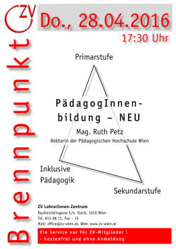 17:30 Uhr - ZV Wien