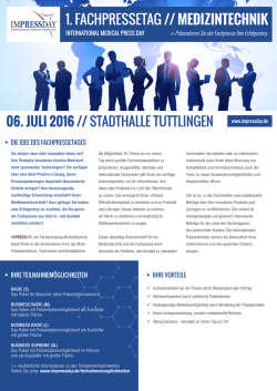 die idee des fachpressetages ihre