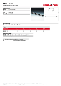 SRS TS 40 - hansa-flex