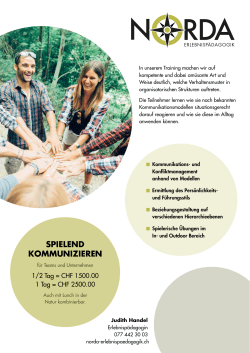 Flyer downloaden - norda-erlebnispaedagogik-web