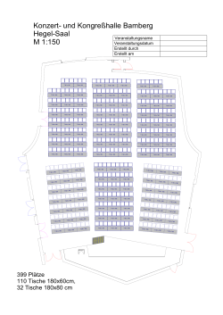 HS 399 parlamentarisch - und Kongresshalle Bamberg