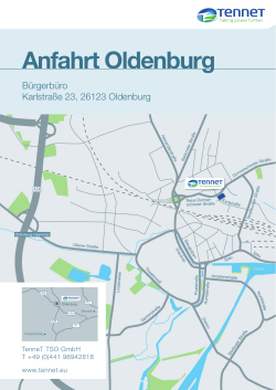 Anfahrt Oldenburg