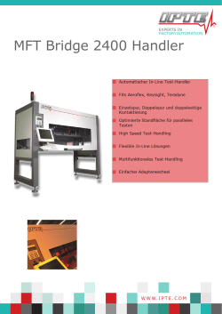 MFT Bridge 2400 Handler