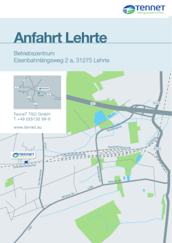 Anfahrt Lehrte