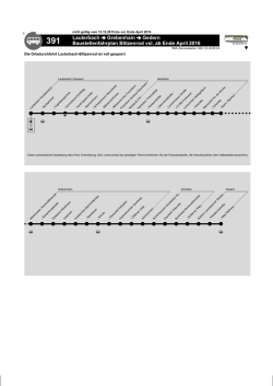 391 - ab 01.05.16 bis 10.12.16 - Baustellenfahrplan