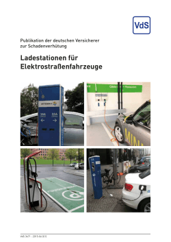 Ladestationen für Elektrostraßenfahrzeuge