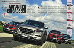 Hyundai hat wieder einen Tucson. Und zwar einen richtig starken